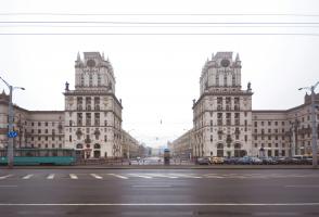 Беларусь под октябрьским небом