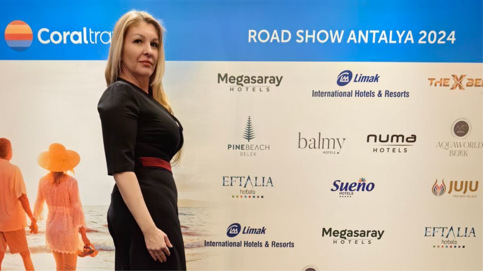 Наталья на профессиональном мероприятии Coral Travel